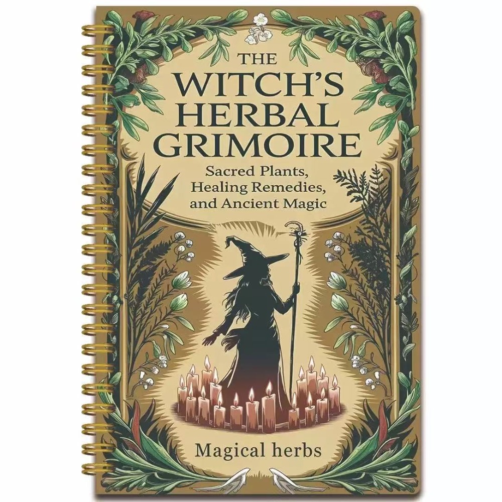 Herbal Wellness Remedy - Buku Catatan A5 Desain Vintage untuk