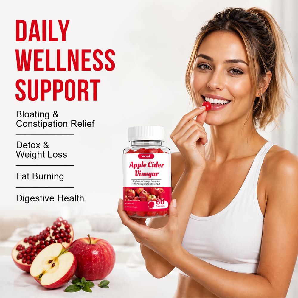 Permen Kunyah Cuka Apel dengan - Herbal Wellness For You ulasan dan harga