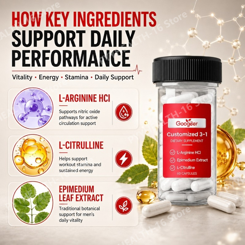 L-Arginine HCl dengan L-Citrul - Herbal Wellness For You ulasan dan harga