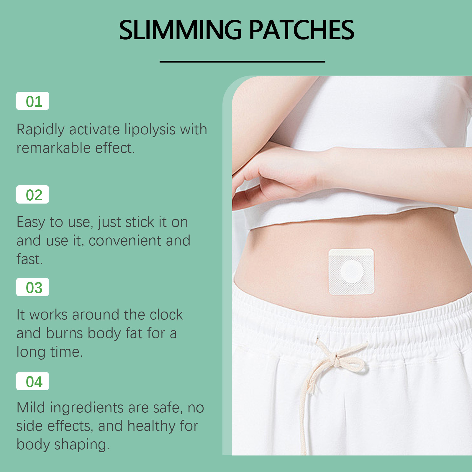 Ximonth Body Shaping Patches M - Herbal Wellness For You ulasan dan harga